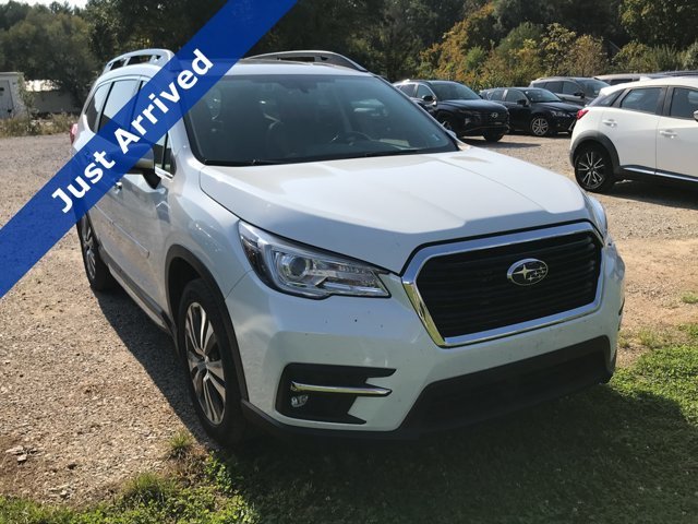 Used 2021 Crystal White Pearl Subaru Touring image 1