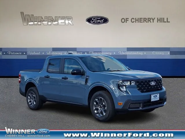 New 2026 Azure Gray Metallic Tri-Coat Ford XLT image 1