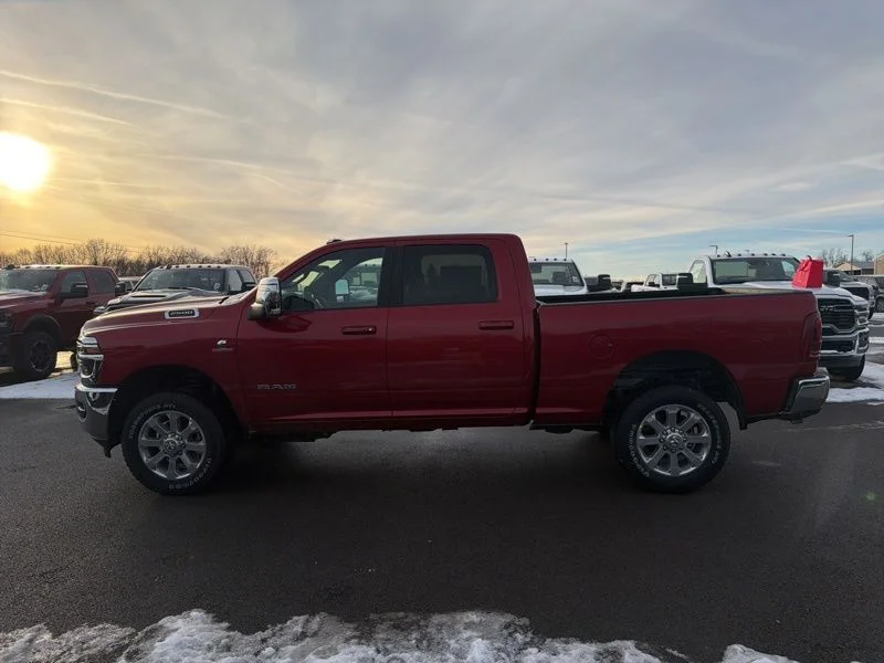New 2026 Molten Red Pearl-Coat Exterior Paint RAM Laramie image 7