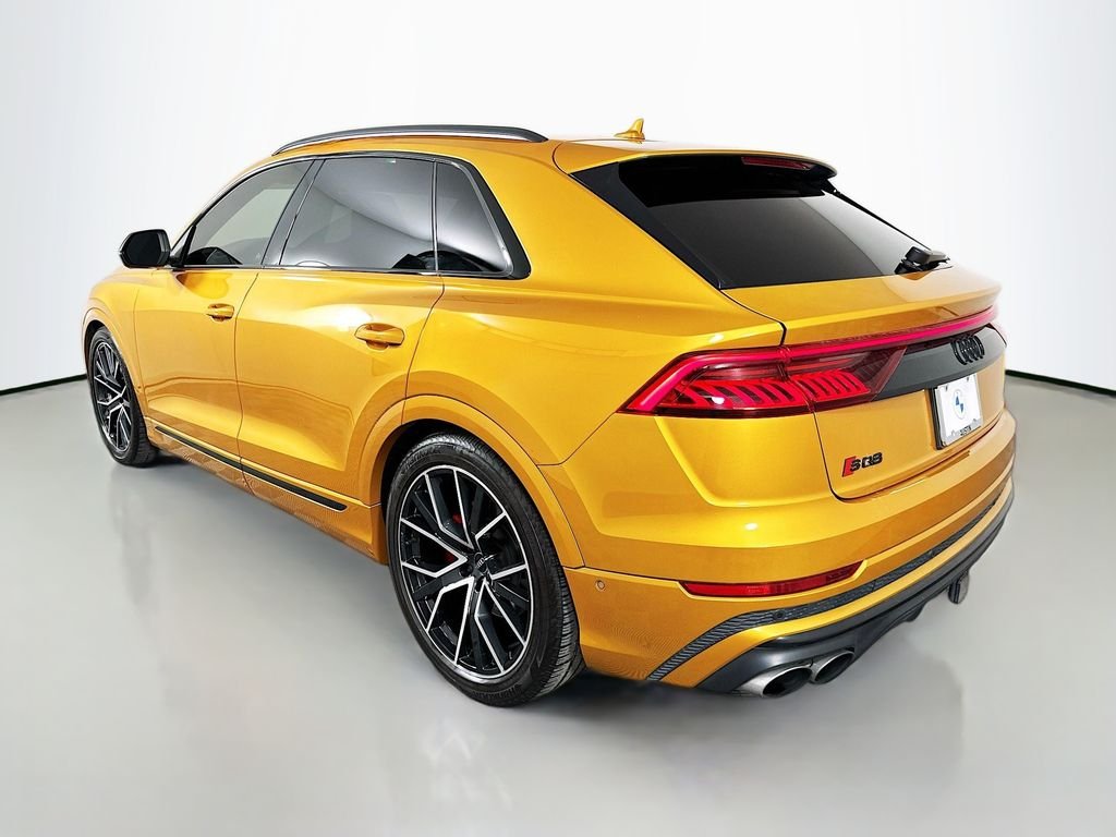 Used 2021 Dragon Orange Metallic Audi 4.0T Prestige image 7