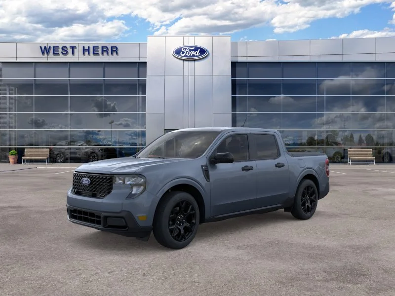 New 2026 Azure Gray Metallic Tri-Coat Ford XLT image 1