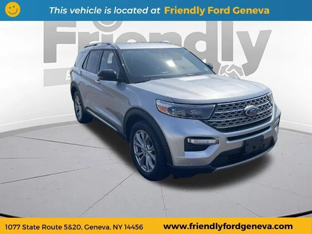 Used 2023 Iconic Silver Metallic Ford Limited image 3