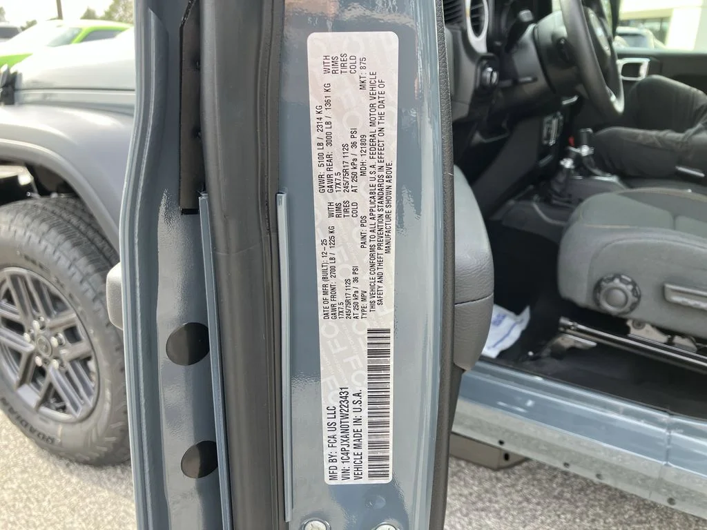 2026 Jeep Wrangler 2-Door Sport - Photo 34