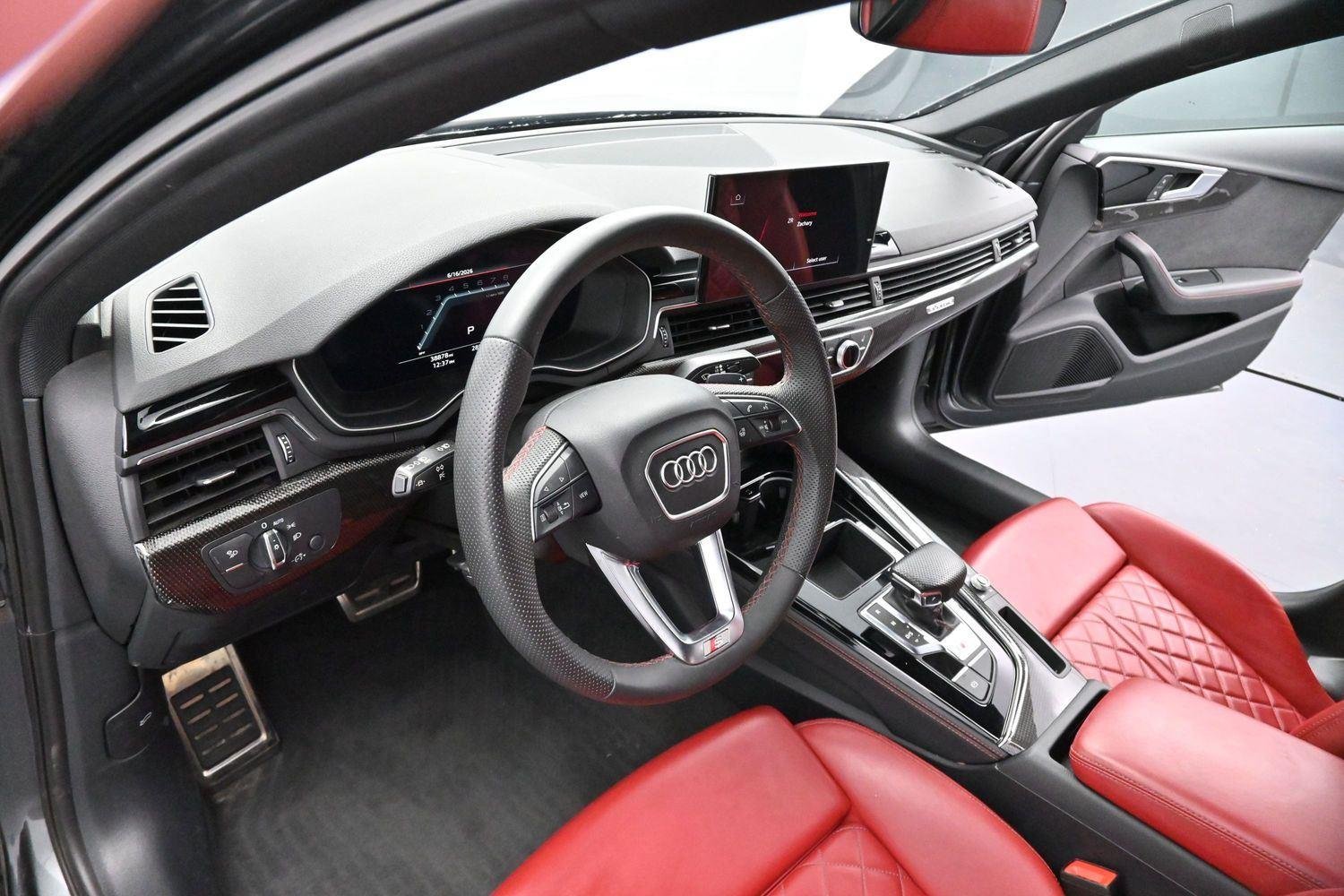 Used 2024 Daytona Gray Pearl Effect Audi Premium Plus image 13
