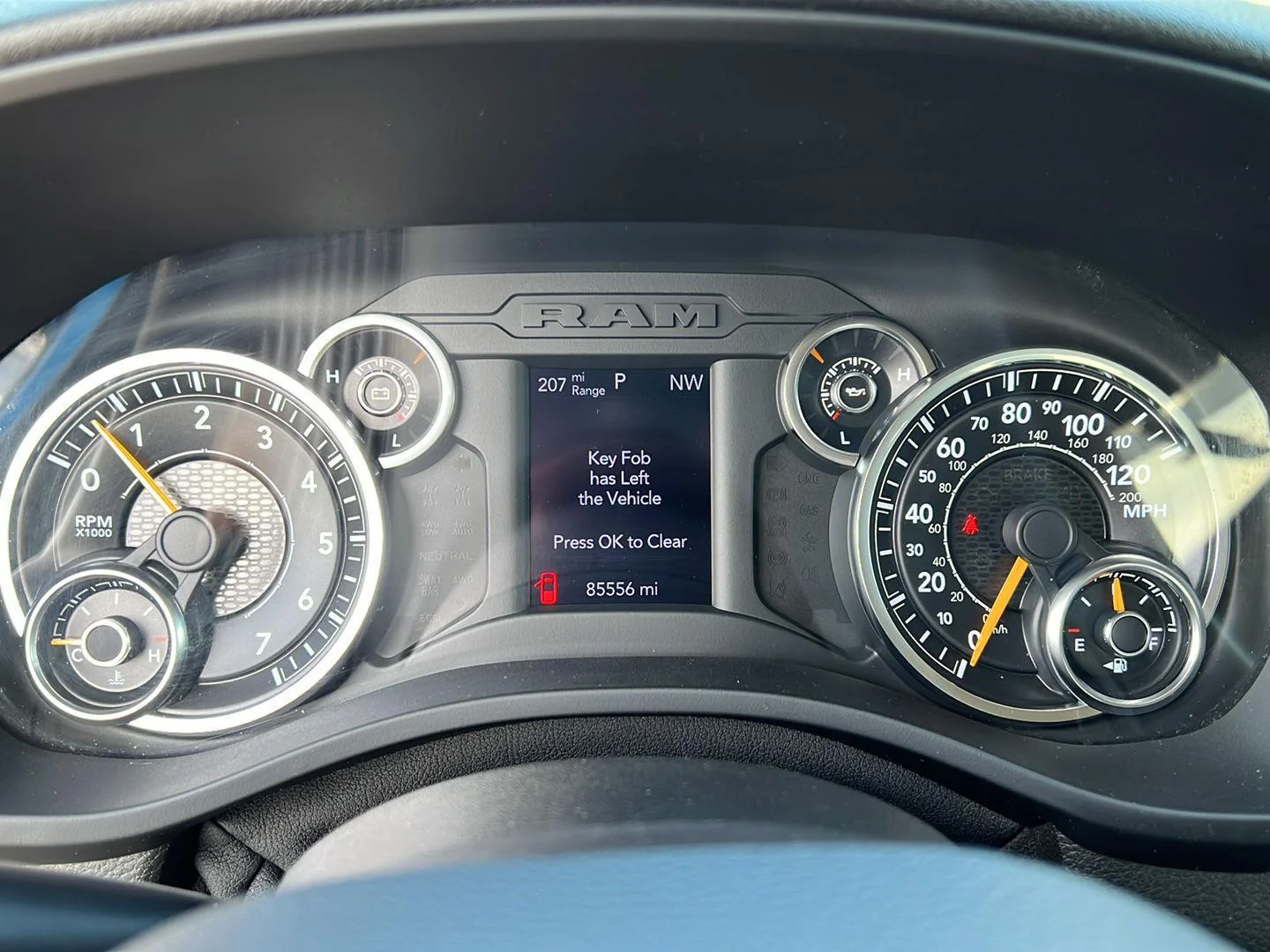 Used 2020 Hydro Blue Pearlcoat Ram Big Horn image 10