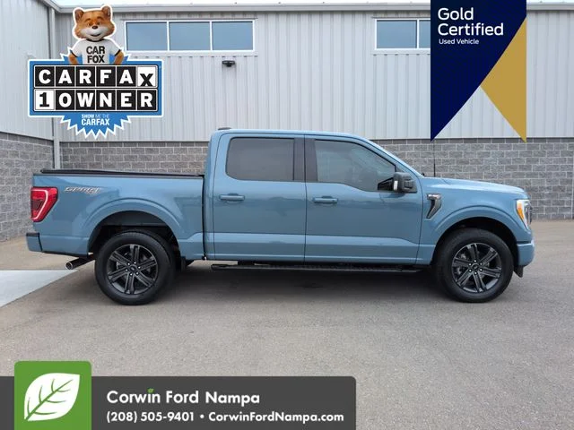 Certified Used 2023 Blue Ford XLT image 2