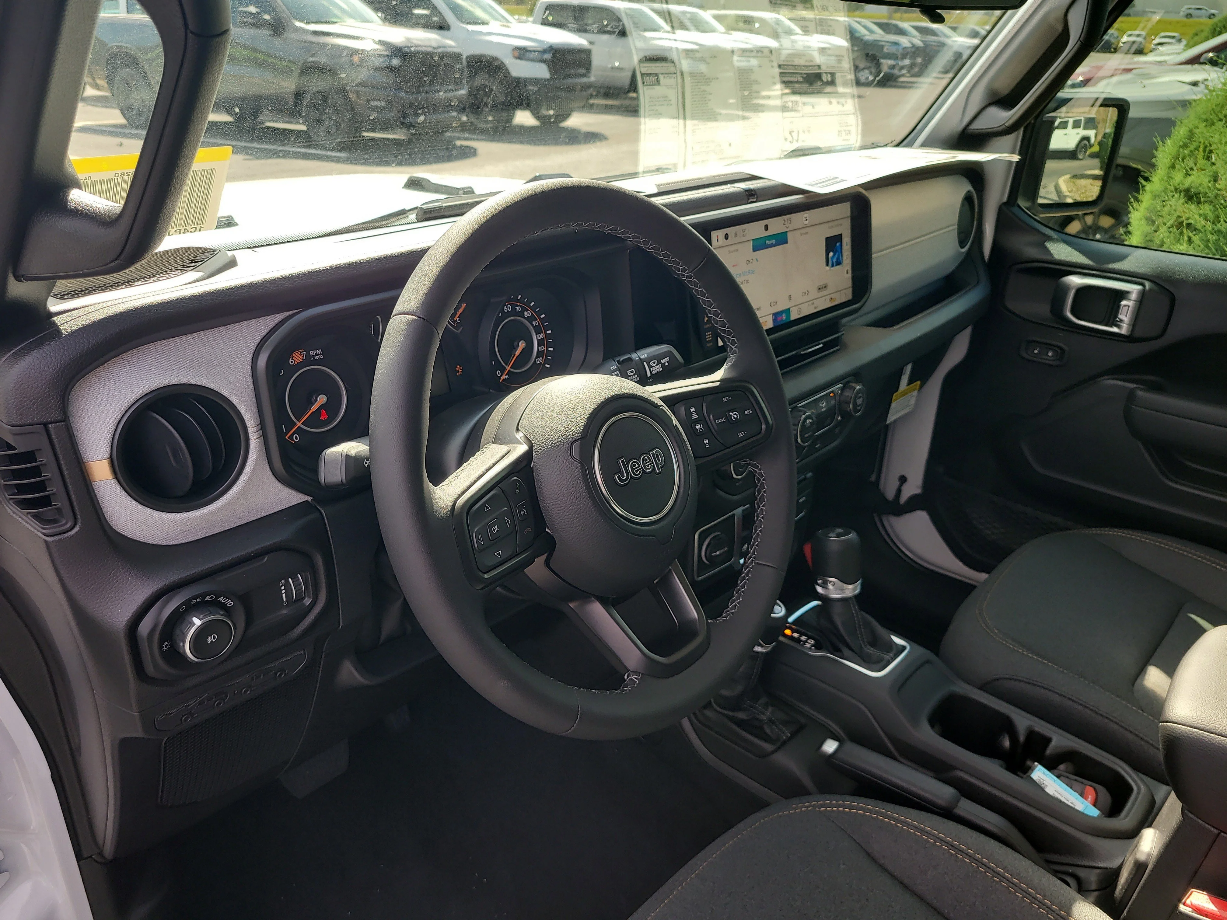 New 2026 Bright White Clearcoat Jeep Sport S image 16
