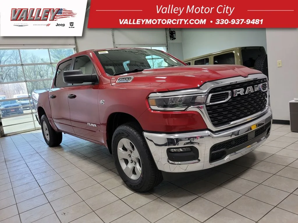 New 2026 Molten Red Pearl-Coat Exterior Paint RAM Big Horn/Lone Star image 1