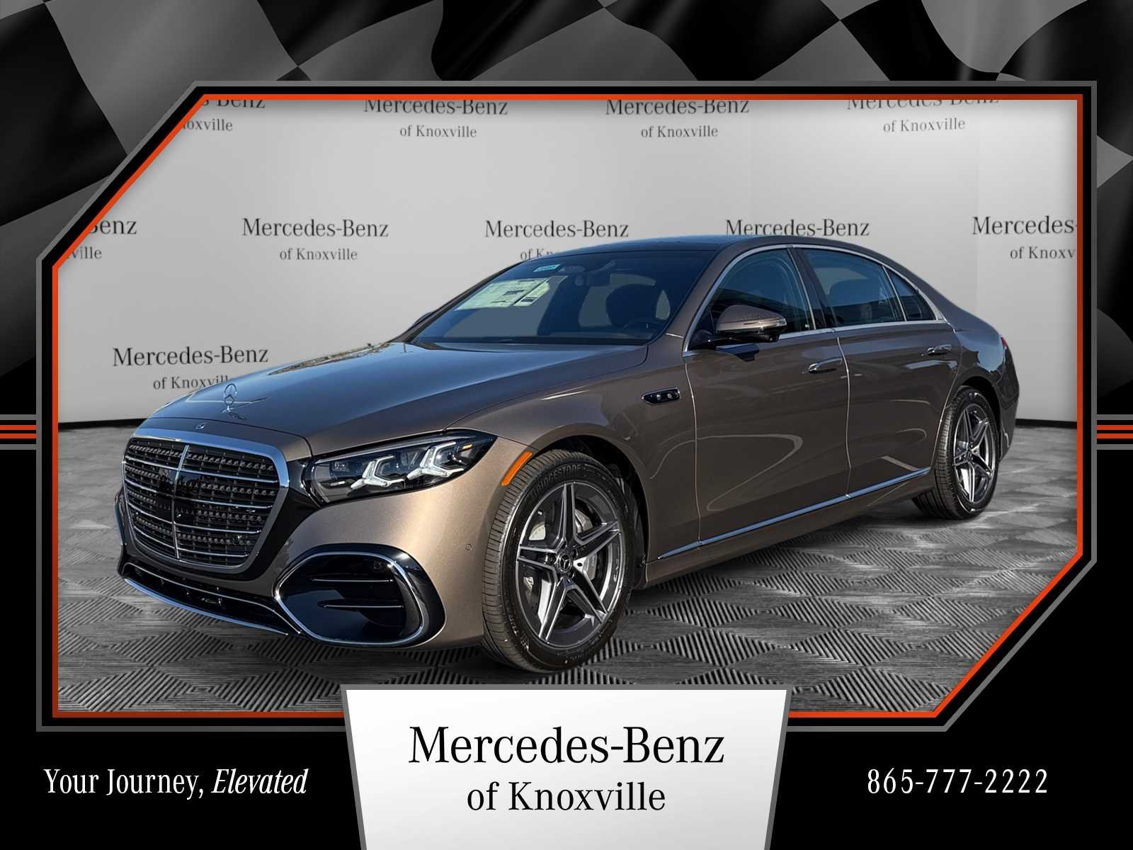New 2027 Sonoran Brown Metallic Mercedes-Benz S 580 image 1