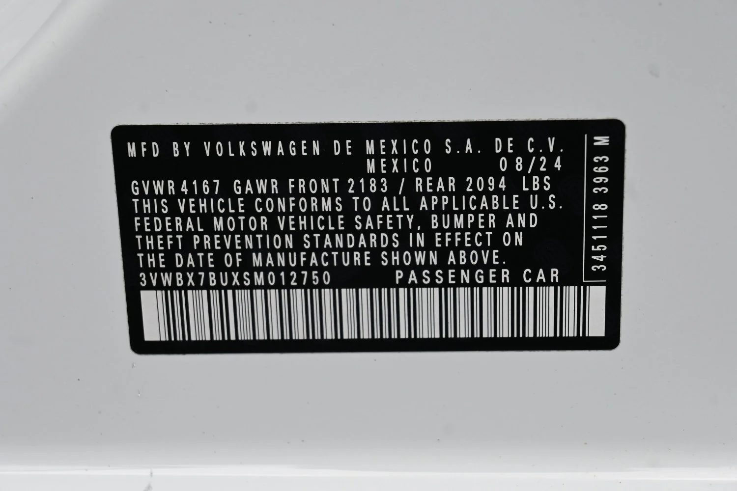 Used 2025 White Volkswagen 1.5T Sport image 8