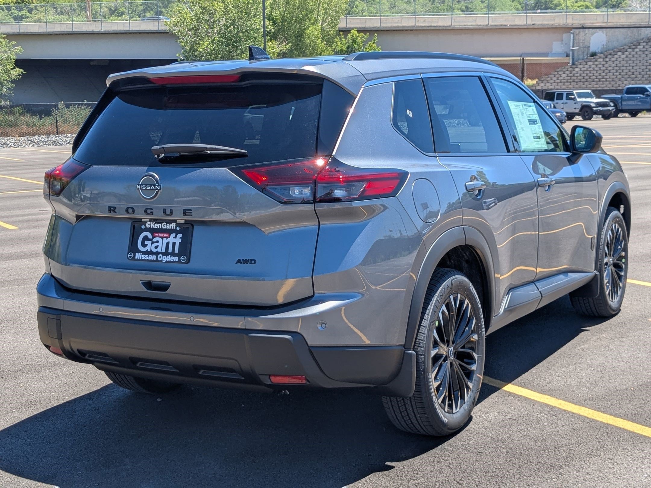 New 2026 Gun Metallic Nissan Dark Armor image 3