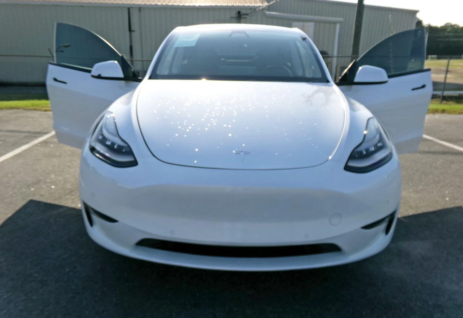 Used 2021 Pearl White Multi-Coat Tesla Long Range image 6