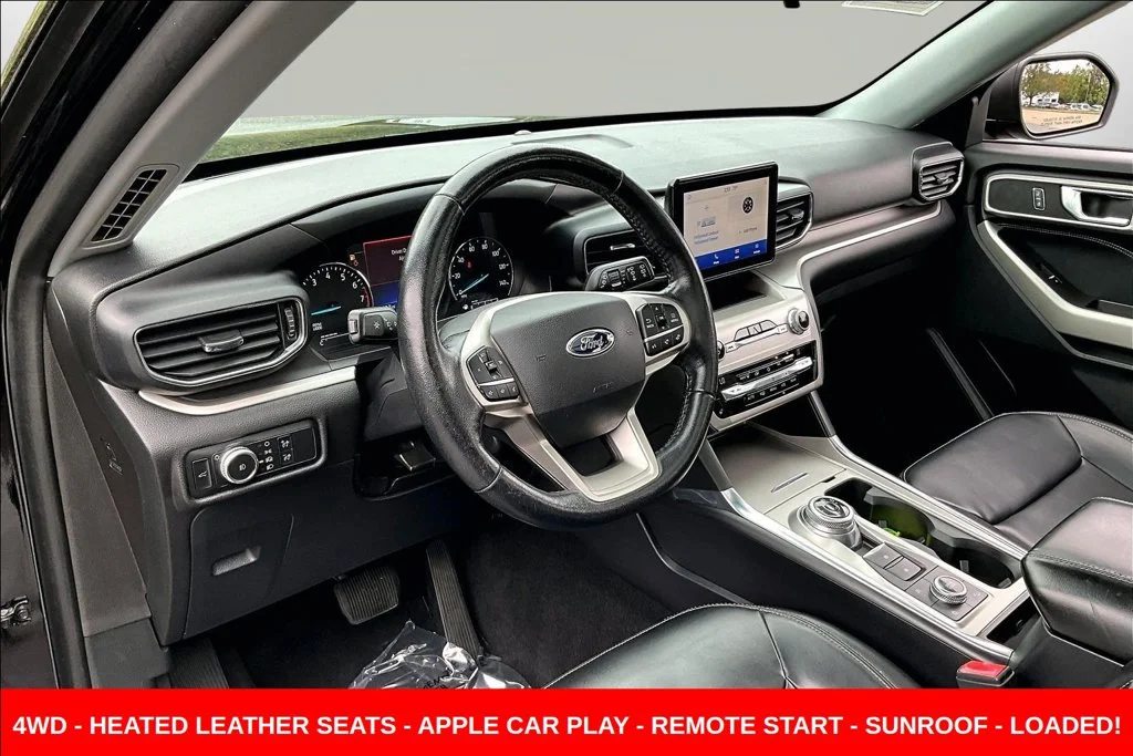Used 2021 Black Ford XLT image 21