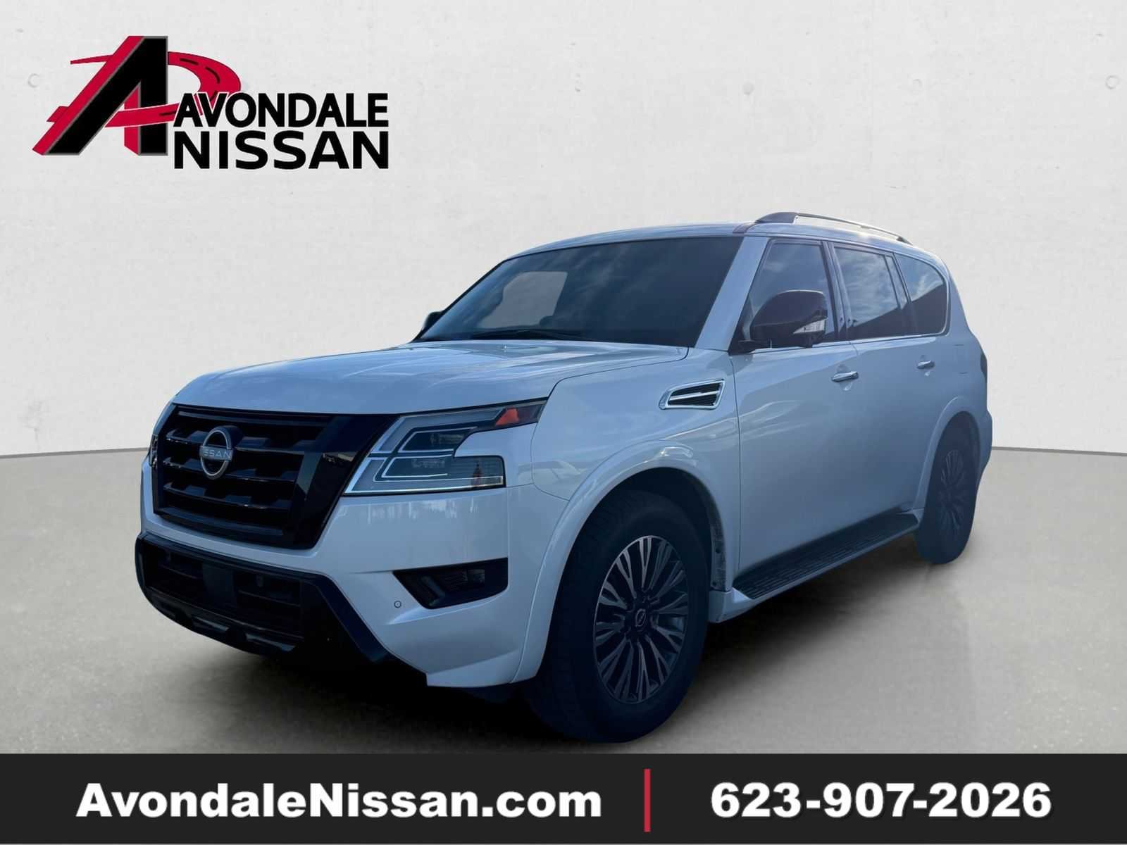 Used 2024 Aspen White Tricoat Nissan SL image 1