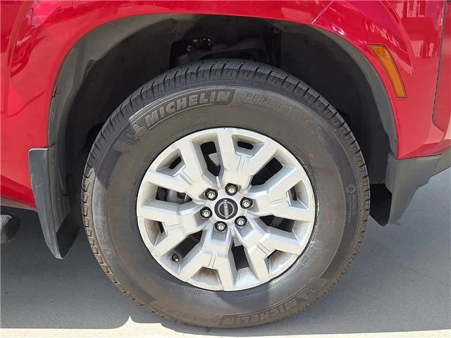 Used 2022 Red Alert Nissan SV (A9) 4x2 Crew Cab 5 ft. box 126 in. WB image 6