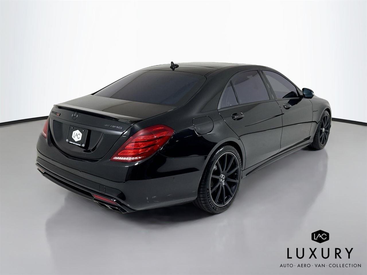 Used 2015 Obsidian Black Metallic Mercedes-Benz S 65 AMG® | Rear TVs | RennTech Upgrades image 6