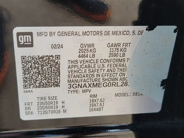 2024 Chevrolet Equinox RS - Photo 9