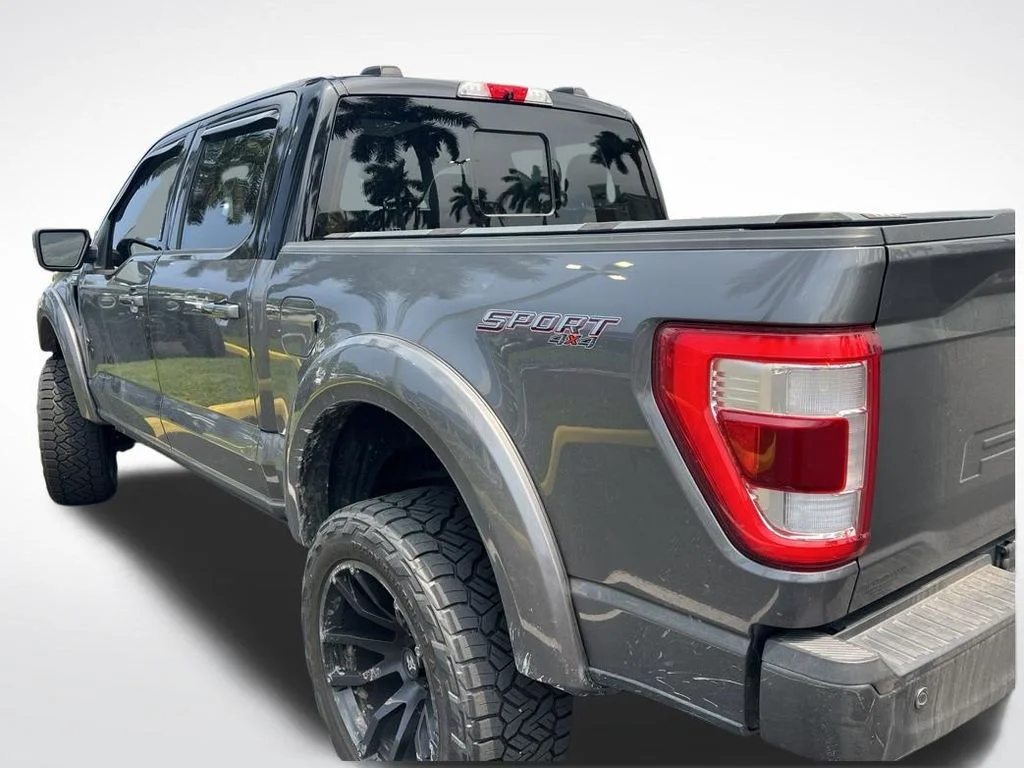 Used 2022 Carbonized Gray Metallic Ford Lariat image 2