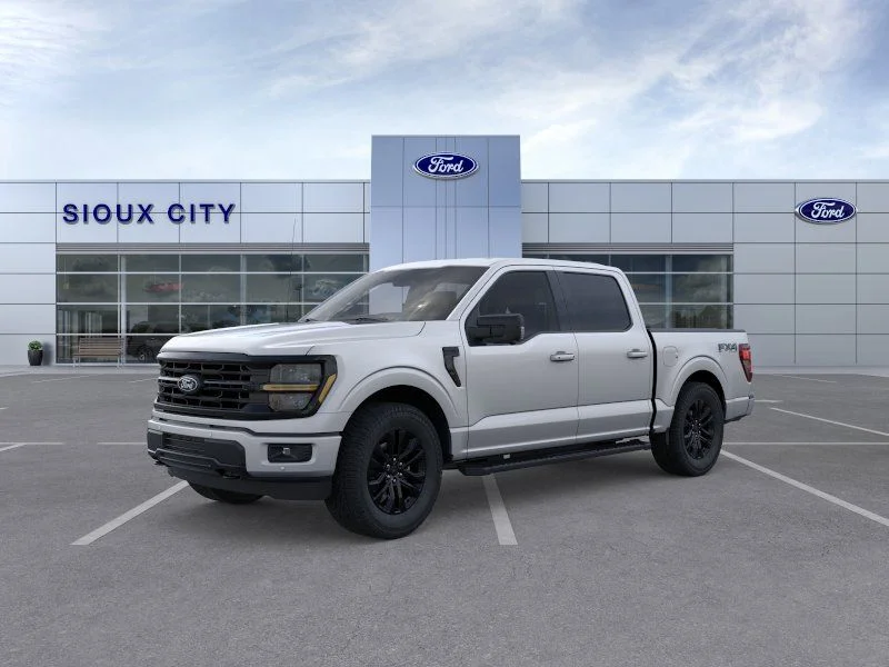 New 2026 Iconic Silver Metallic Ford XLT image 1