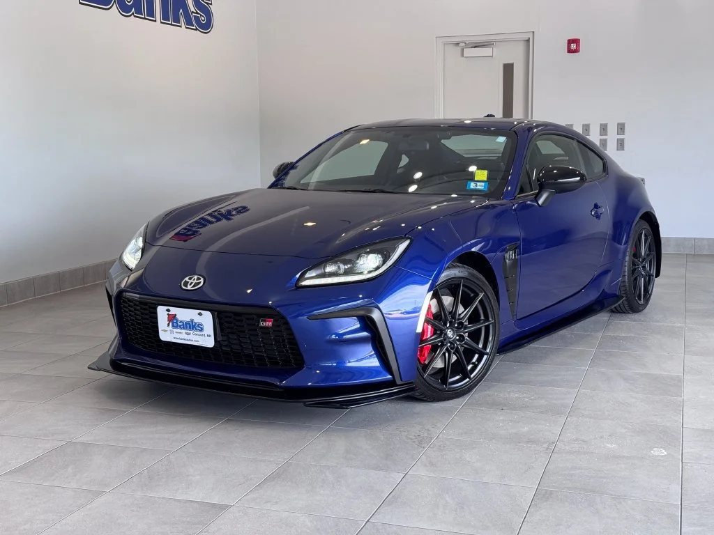 Certified Used 2025 Blue Toyota Premium image 2