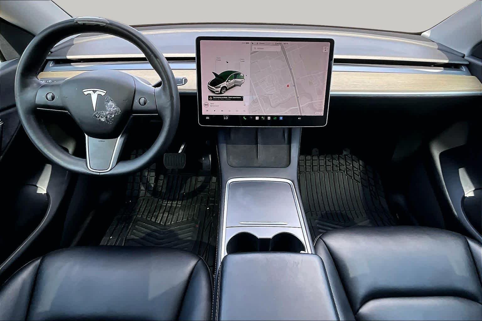 Used 2021 Pearl White Multi-Coat Tesla Long Range image 17