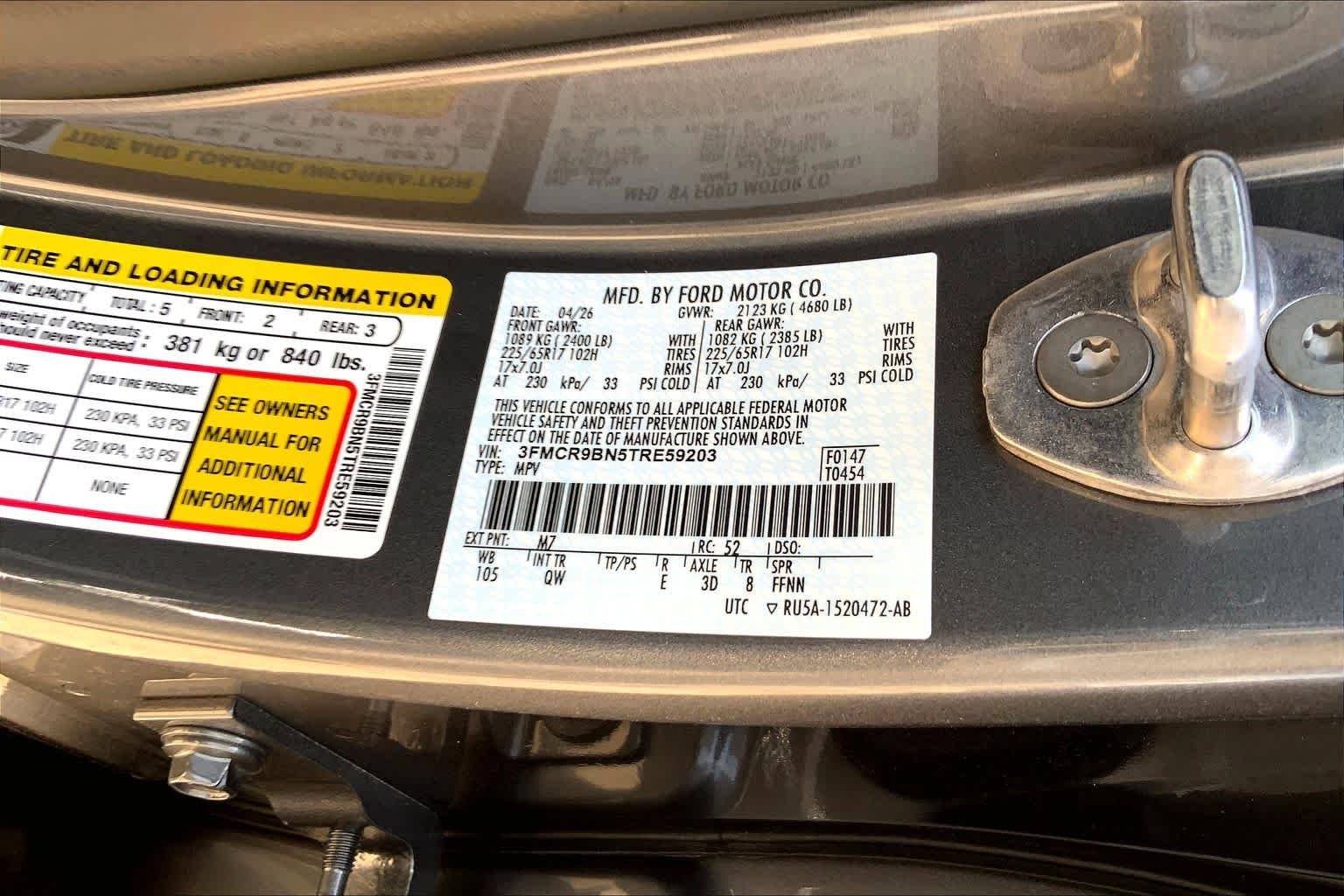 New 2026 Carbonized Gray Metallic Ford Big Bend® image 18