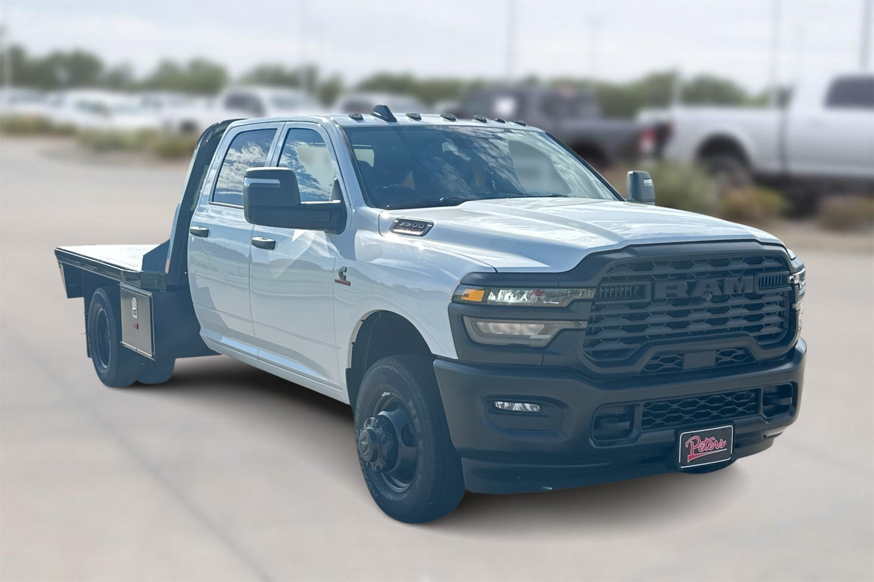 New 2026 Bright White Clearcoat Ram Tradesman image 1
