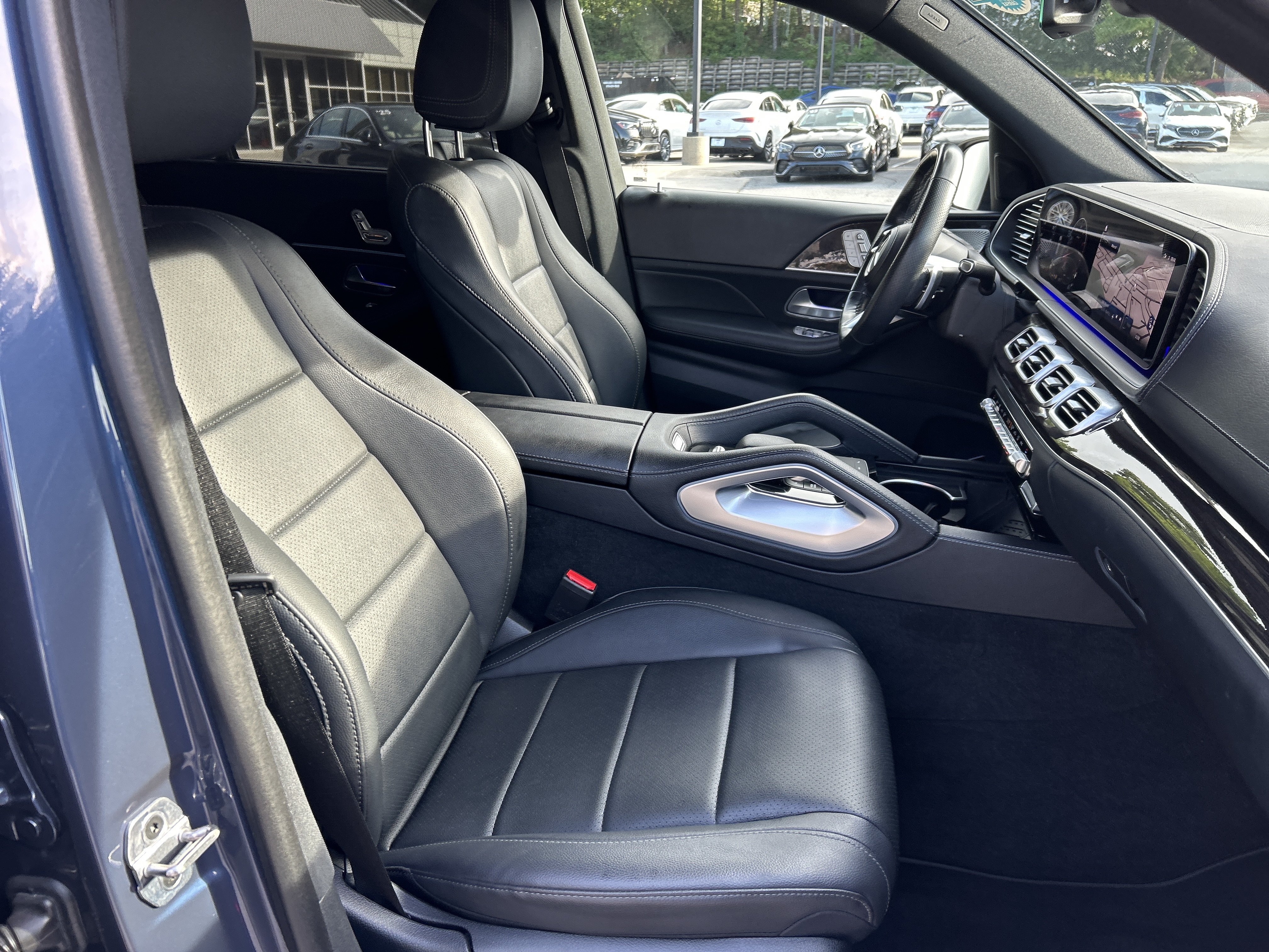 Certified Used 2024 Twilight Blue Metallic Mercedes-Benz GLS 450 4MATIC® SUV image 53