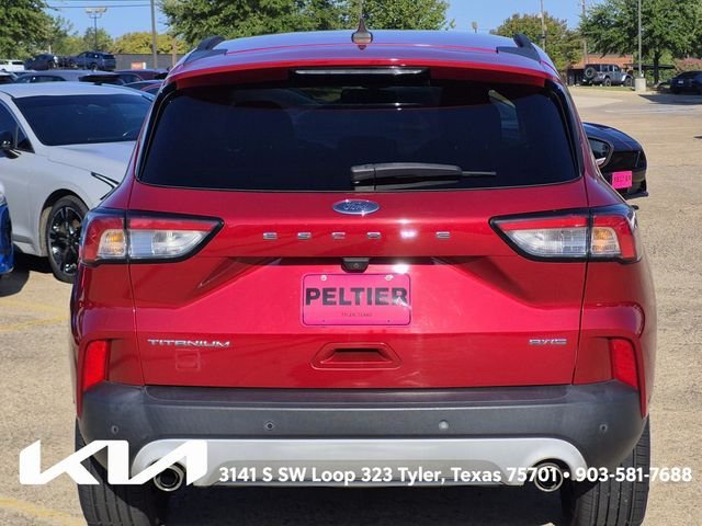 Used 2021 Red Ford Titanium image 5