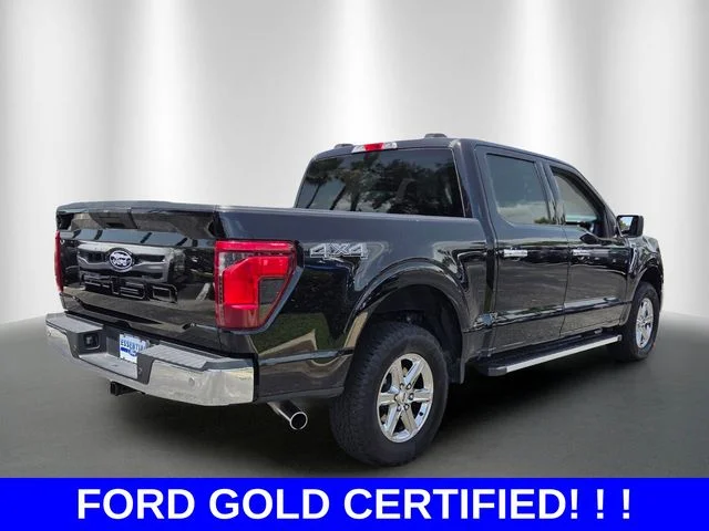Certified Used 2025 Black Metallic Ford XLT image 5