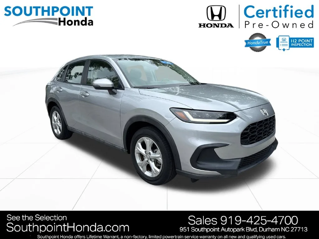 Certified Used 2024 Lunar Silver Metallic Honda 5DR 2WD LX image 1