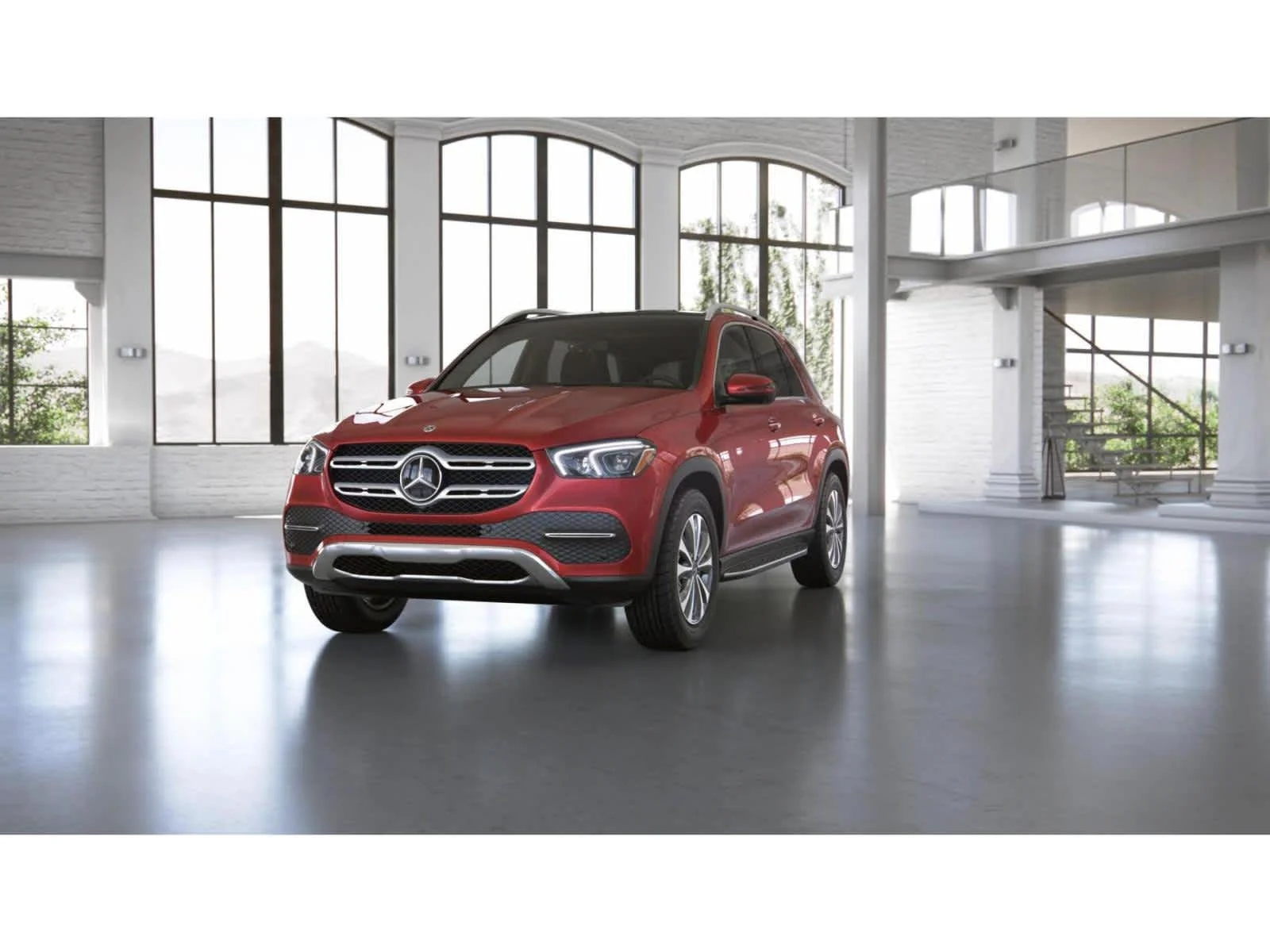 Used 2022 MANUFAKTUR Cardinal Red Metallic Mercedes-Benz GLE 350 image 41