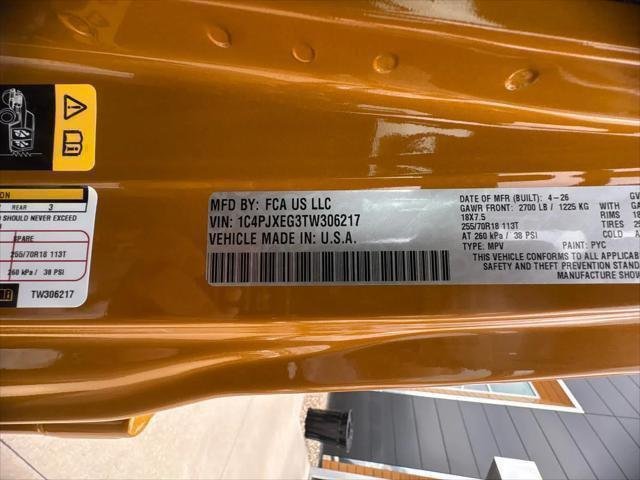 New 2026 Goldilocks Exterior Paint Jeep Sahara image 30