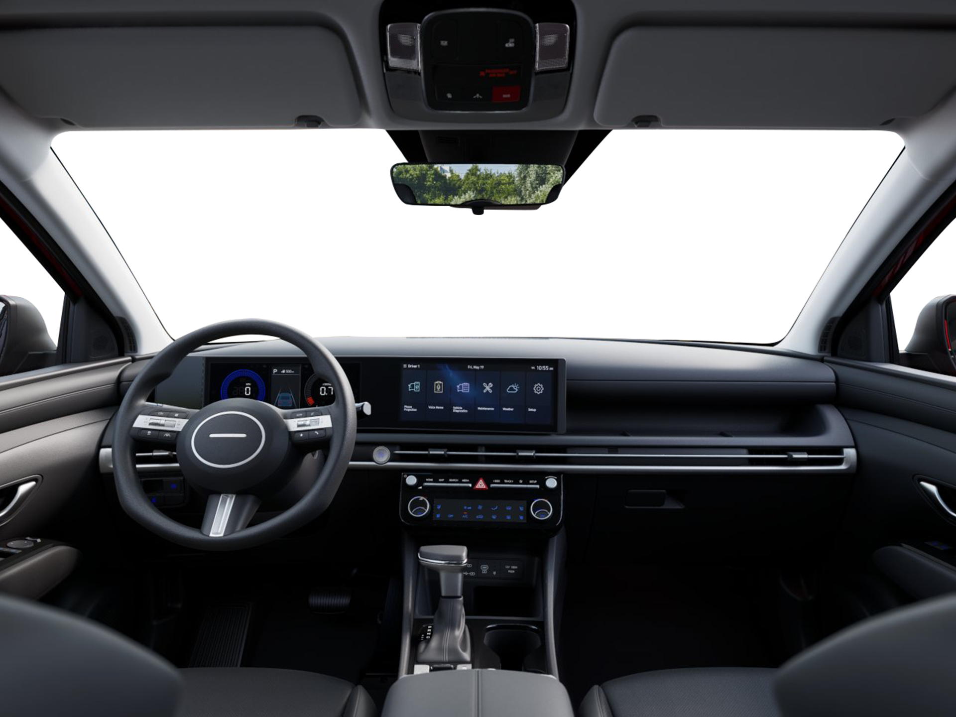 New 2026 Blue Hyundai SEL Plus AWD image 8
