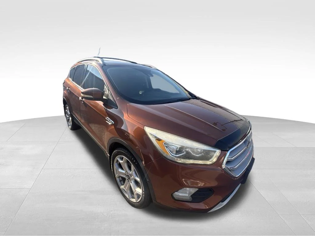 Used 2017 Red Ford Titanium image 8