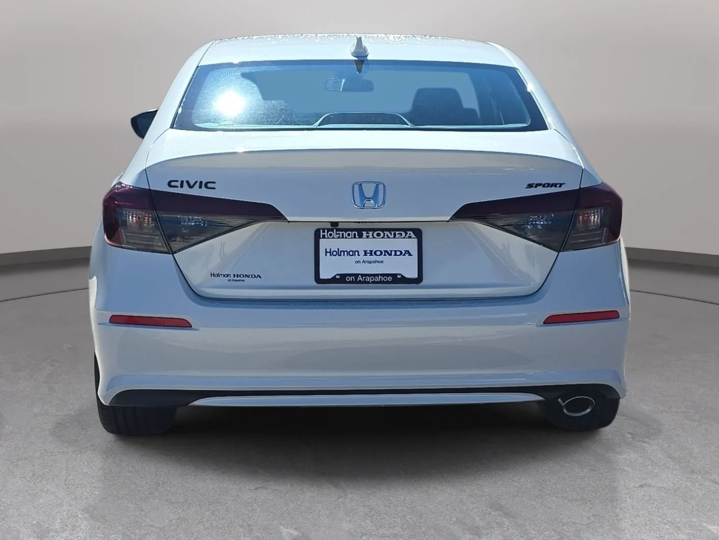 New 2026 Platinum White Pearl Honda Sport image 6
