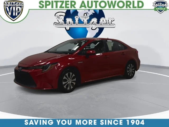 Used 2021 Red Toyota LE image 9