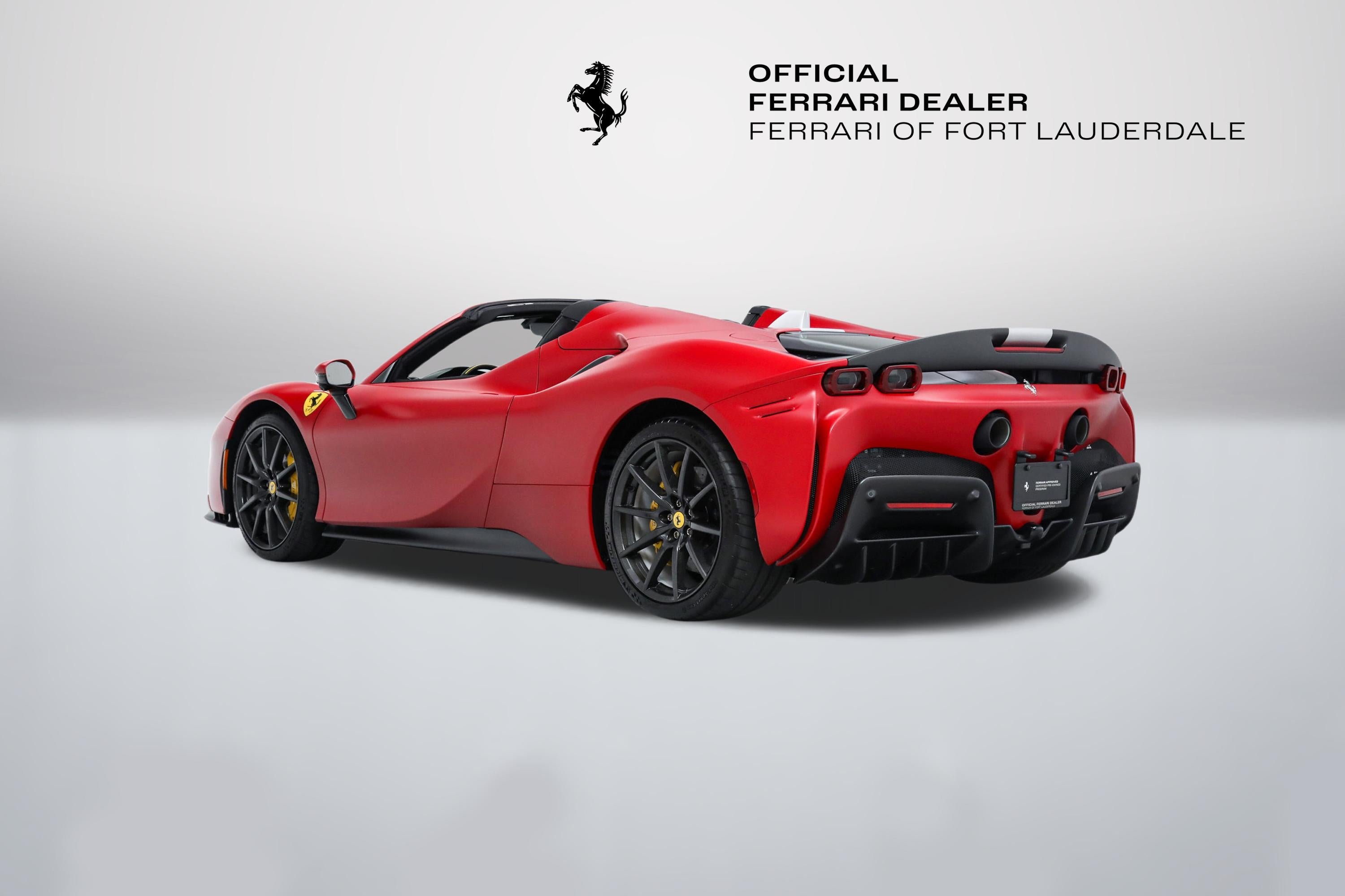 Certified Used 2024 Rosso Ferrari F1-75 Opaco Ferrari  image 8