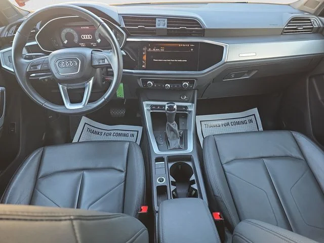 Used 2025 Glacier White Metallic Audi Premium image 10