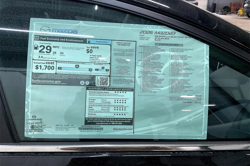 2026 MAZDA MAZDA3 - Image 12