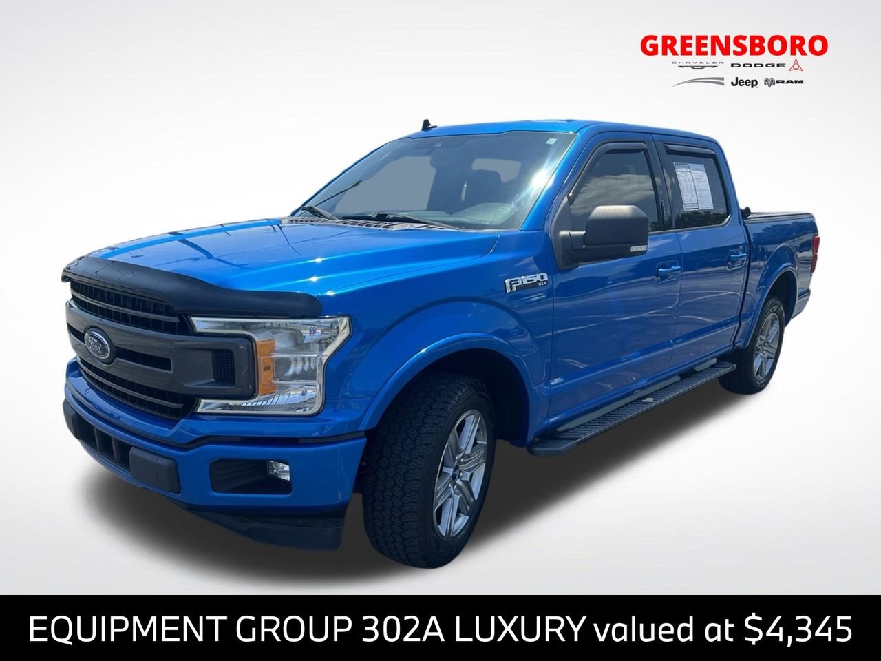 Used 2019 Blue Ford XLT image 1