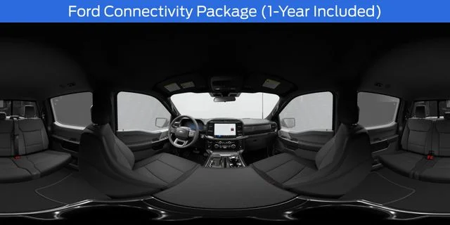 New 2026 Agate Black Metallic Ford XLT image 5