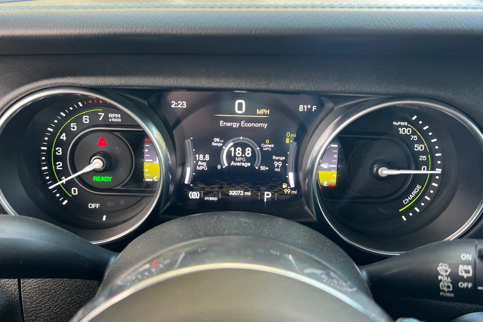Used 2023 Silver Jeep Rubicon 4xe image 25
