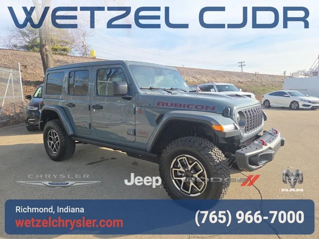 New 2026 Jeep Wrangler Rubicon 4D Sport Utility in Richmond #46643