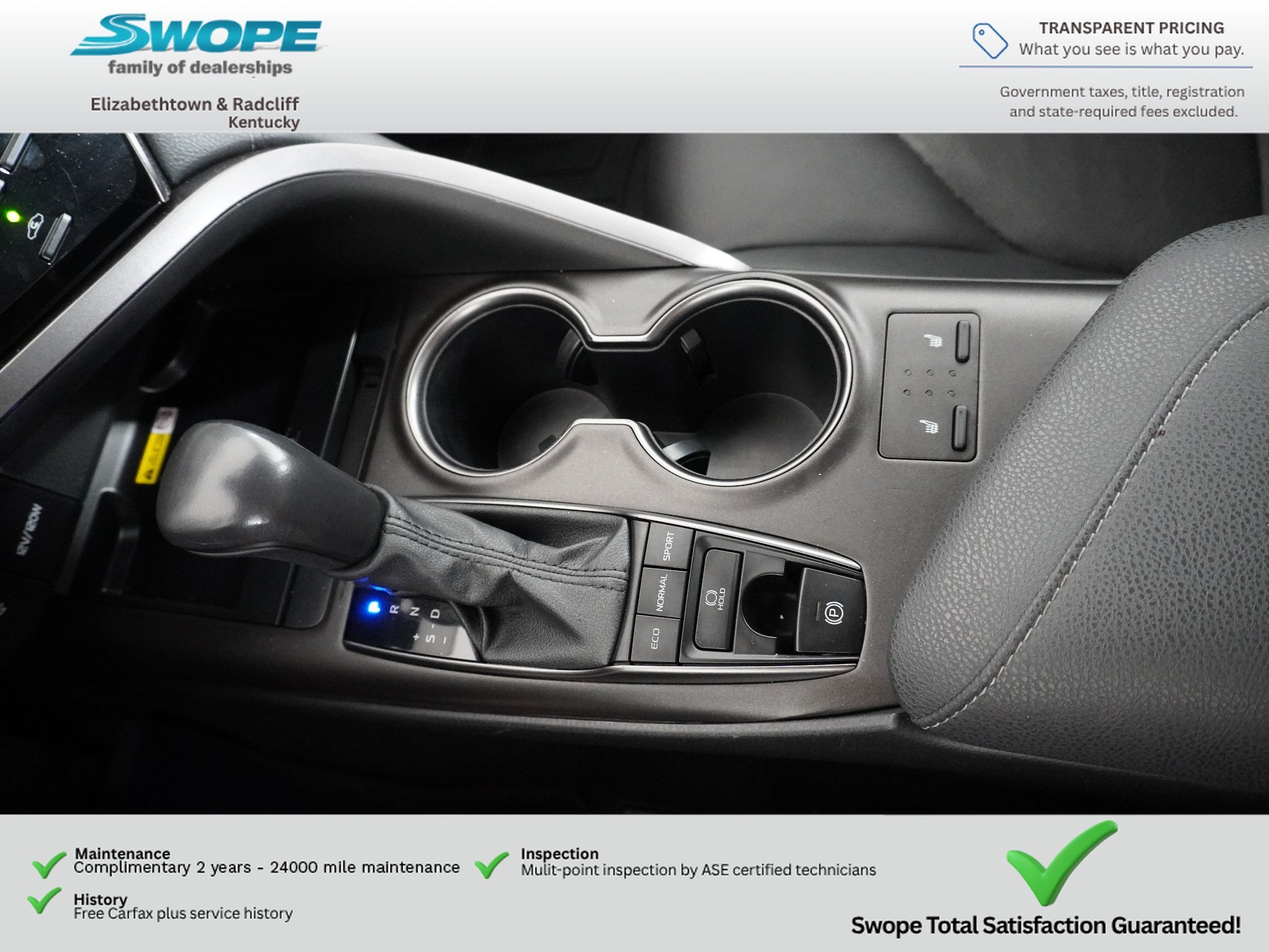 Used 2024 Midnight Black Metallic Toyota XSE image 25