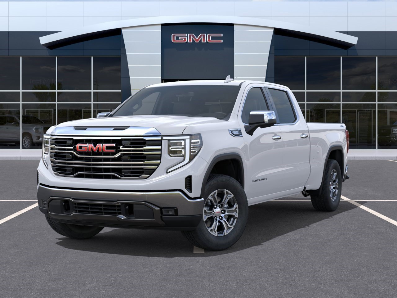 New 2026 Summit White GMC SLT image 6