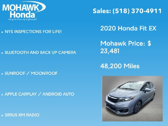 Used 2020 Lunar Silver Metallic Honda EX image 7