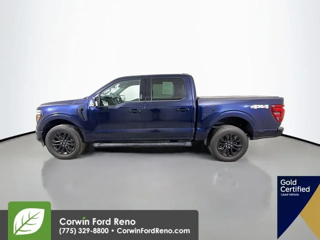 Certified Used 2024 Antimatter Blue Metallic Ford Lariat image 5