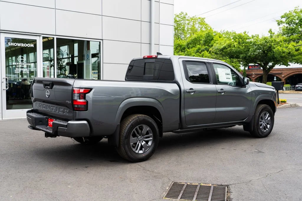 New 2026 Gun Metallic Nissan Crew Cab SV Long Bed image 6