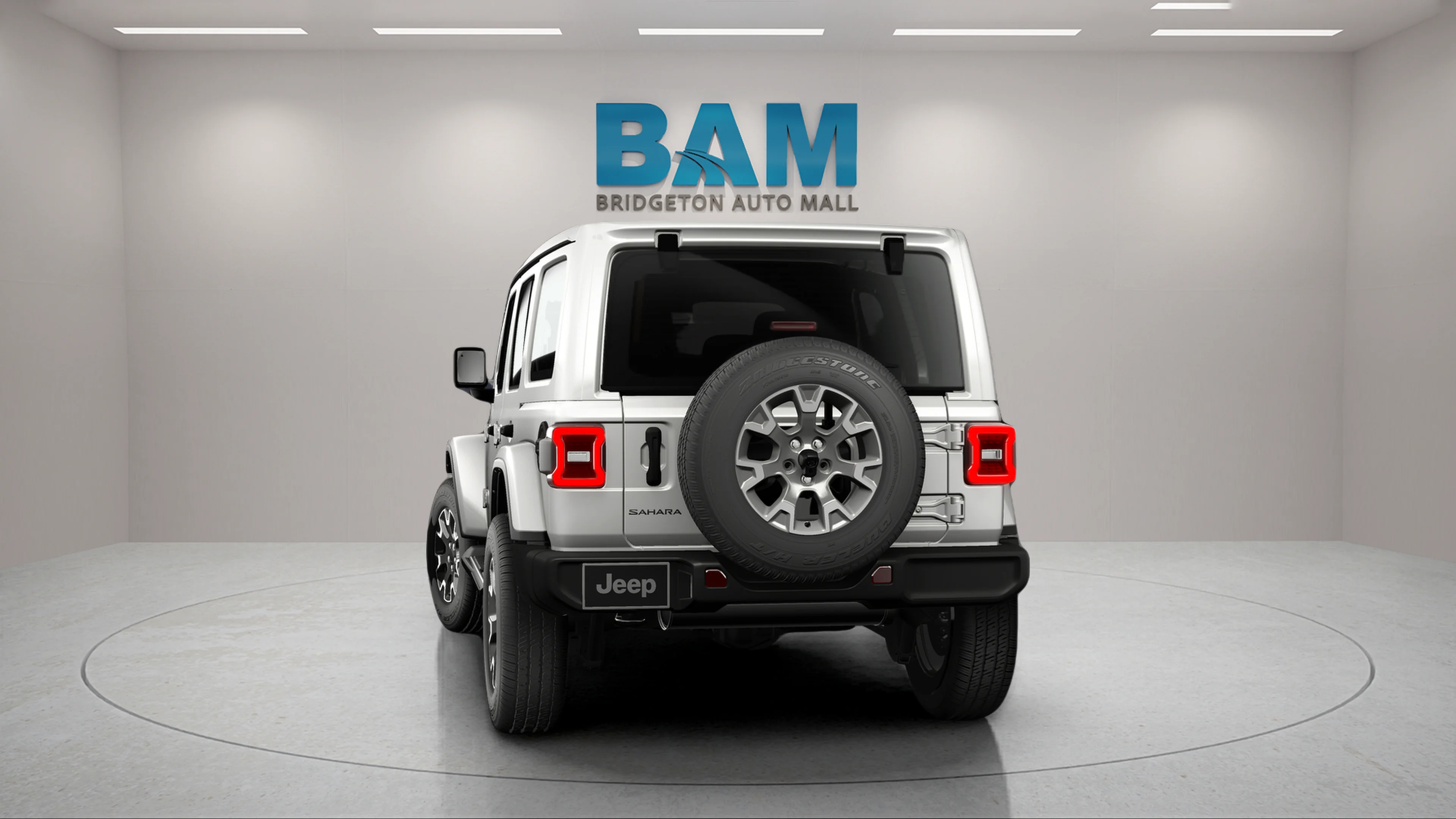 New 2026 Bright White Clearcoat Jeep Sahara image 9